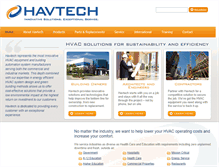 Tablet Screenshot of havtech.com